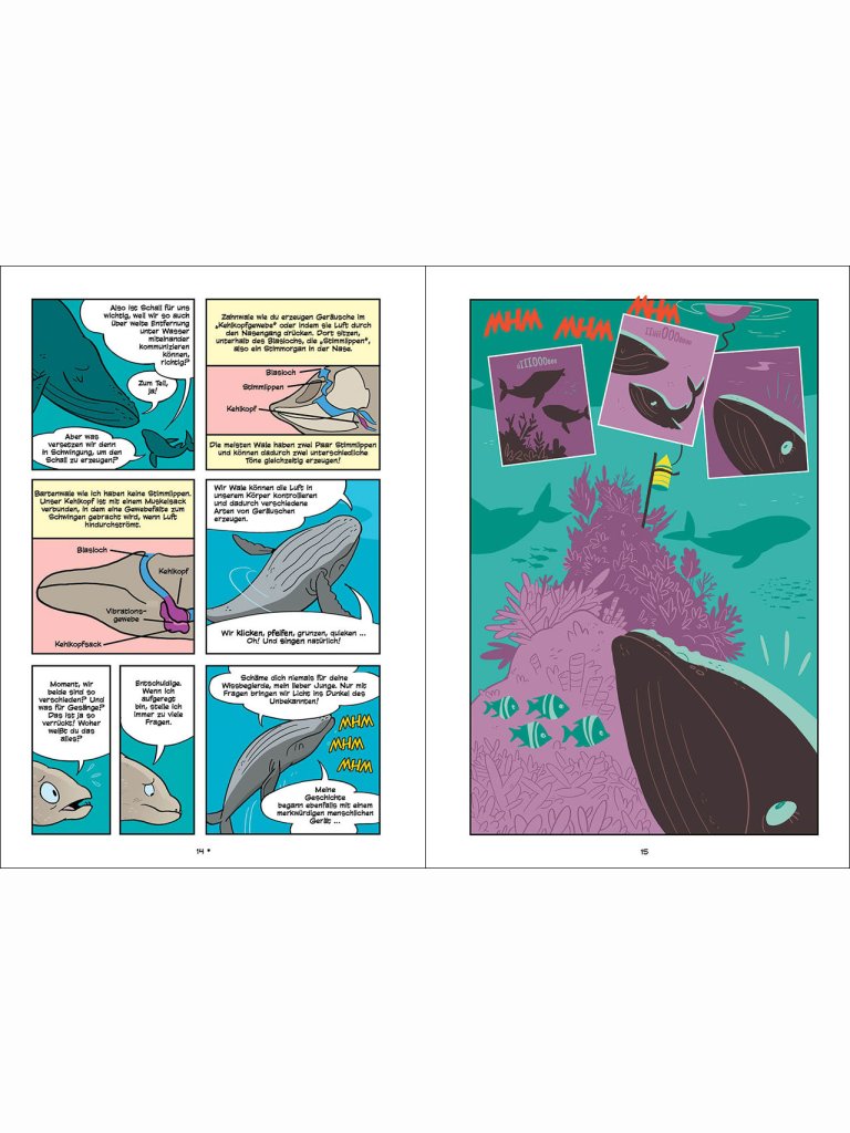 Superbrain-Comics &ndash; Die Geheimnisse der Wale
