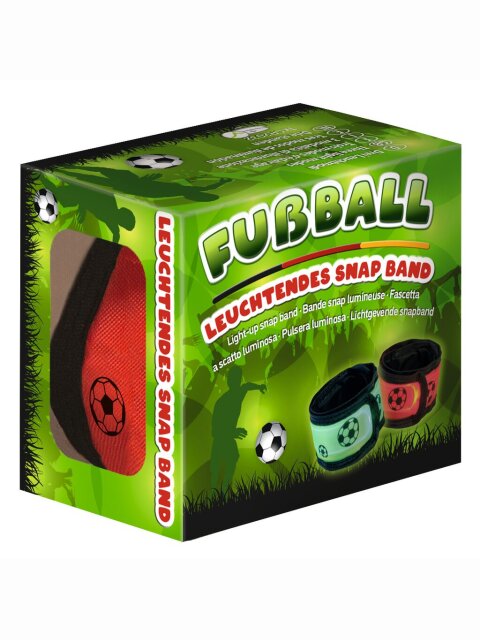 Fußball Leuchtendes Snap-Band