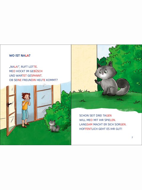 DIE KATZEN-DETEKTIVE – Leselöwen 1. Klasse (Großbuchstaben)