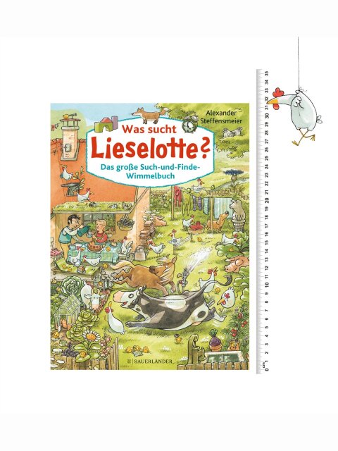 Was sucht Lieselotte? Das große Such-und-Finde-Wimmelbuch