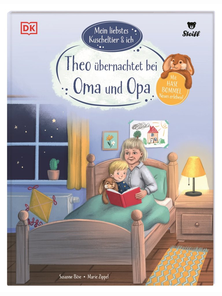 Mein liebstes Kuscheltier & ich – Theo übernachtet bei Oma und Opa
