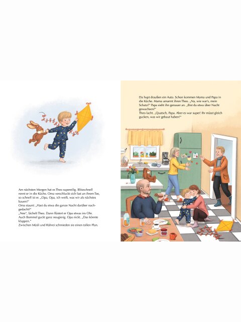 Mein liebstes Kuscheltier & ich – Theo übernachtet bei Oma und Opa