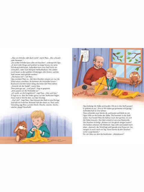 Mein liebstes Kuscheltier & ich – Theo übernachtet bei Oma und Opa