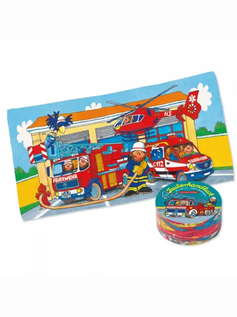 Zauberhandtuch Feuerwehr