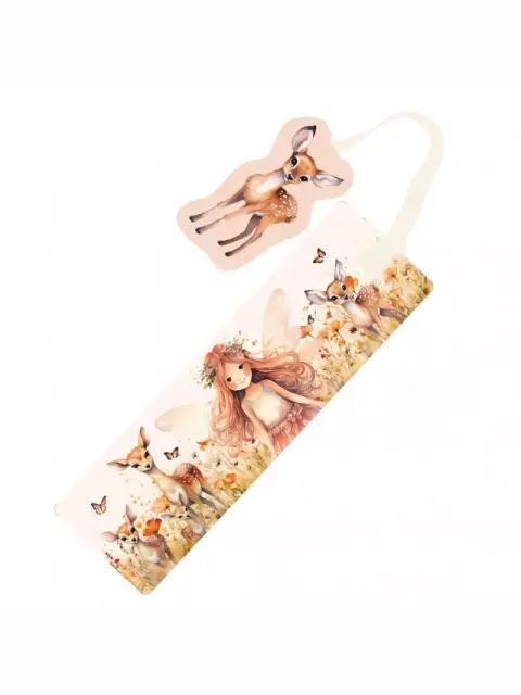 Glitter-Lesezeichen Elfenprinzessin