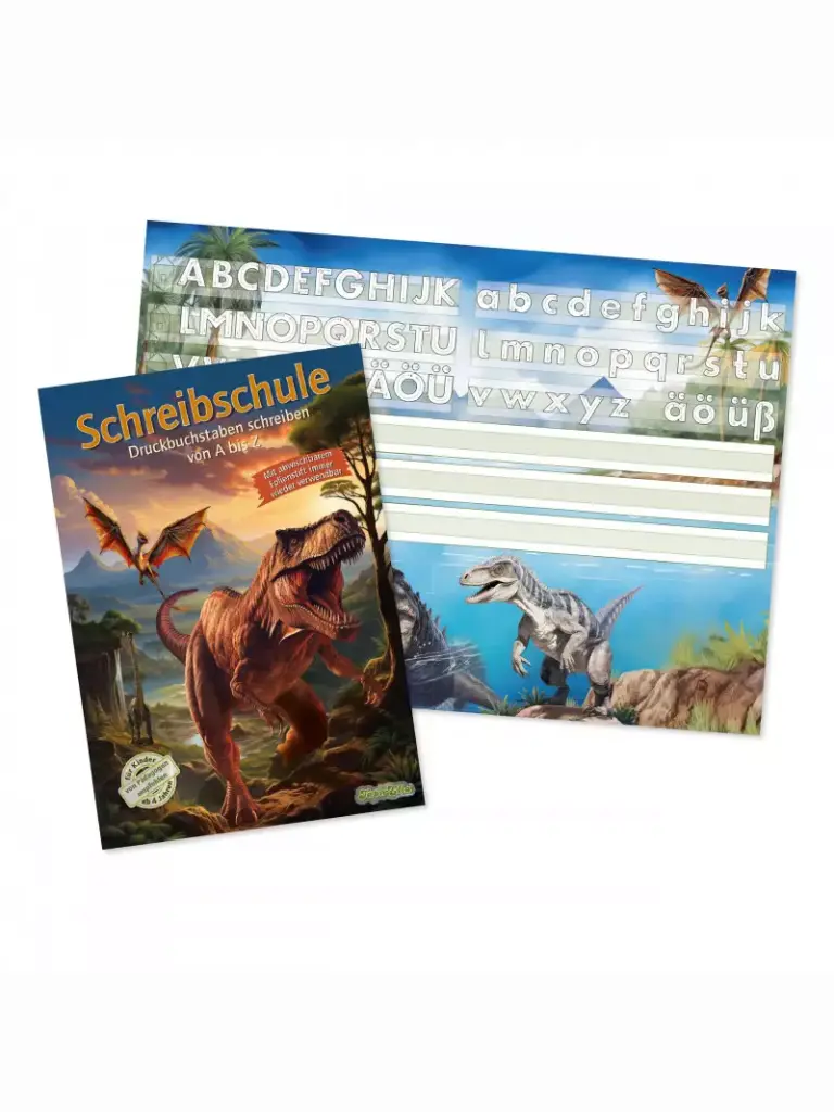 Schreibschule Dinosaurier