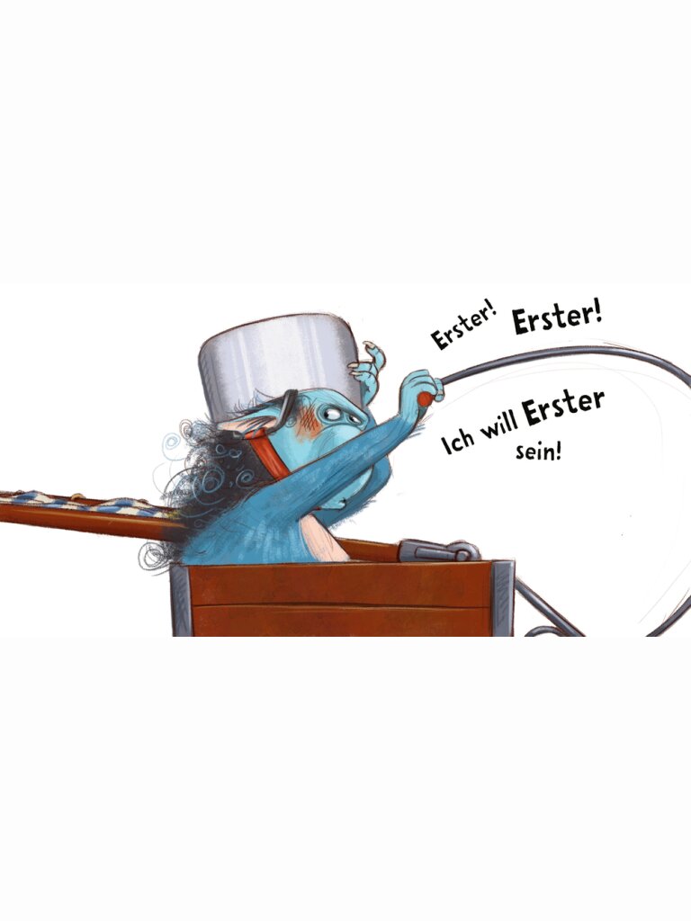 Der Grolltroll… will Erster sein!