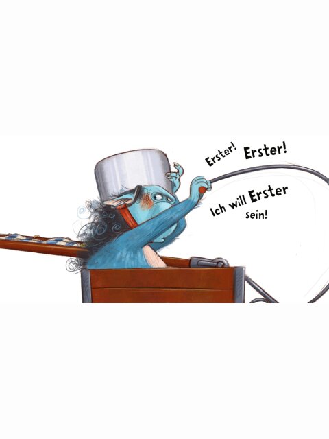 Der Grolltroll… will Erster sein!