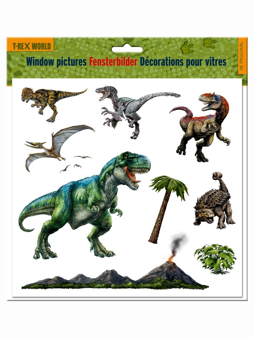 Fensterbilder T-Rex World