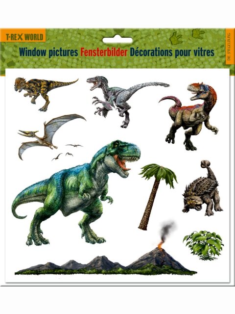 Fensterbilder T-Rex World