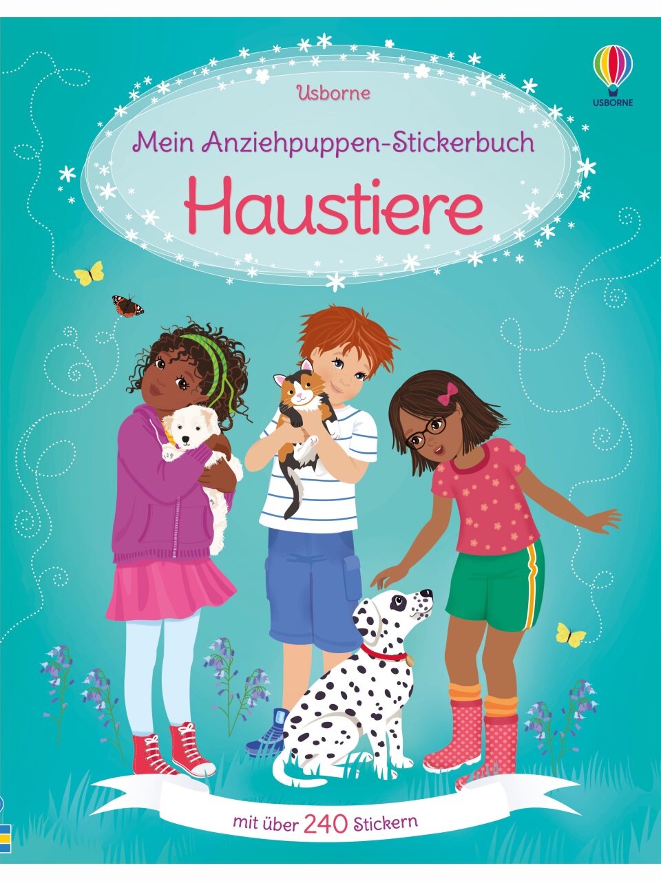 Mein Anziehpuppen-Stickerbuch: Haustiere