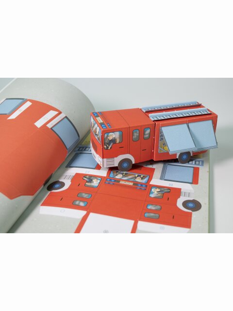 Mein 3D-Bastelbuch – Feuerwehr