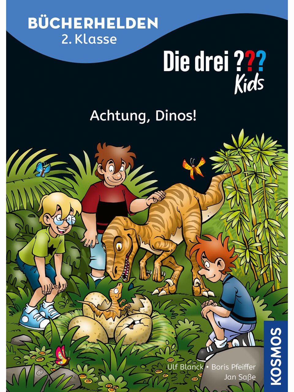 Die drei ??? Kids – Achtung, Dinos! (Bücherhelden 2. Klasse)