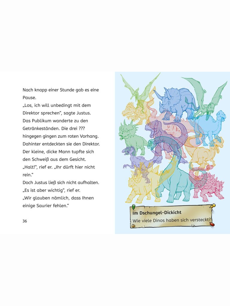 Die drei ??? Kids – Achtung, Dinos! (Bücherhelden 2. Klasse)