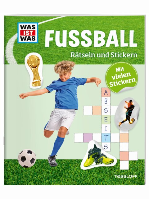 WAS IST WAS Rätseln und Stickern – Fußball