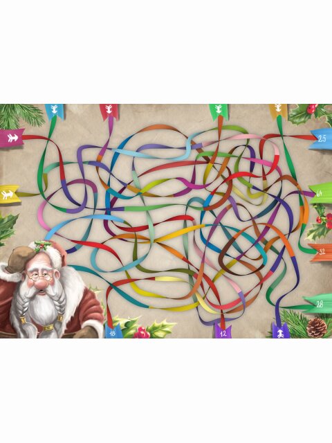 Das kleine Böse Rätselbuch – 24 fiese Weihnachtslabyrinthe