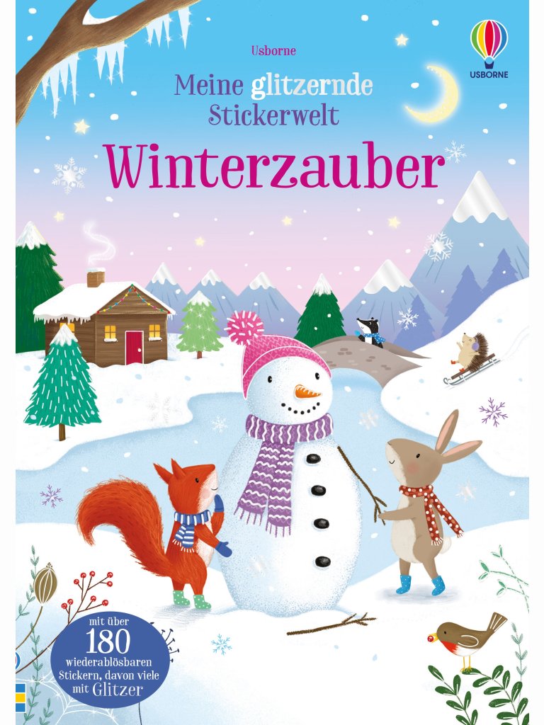 Meine glitzernde Stickerwelt: Winterzauber