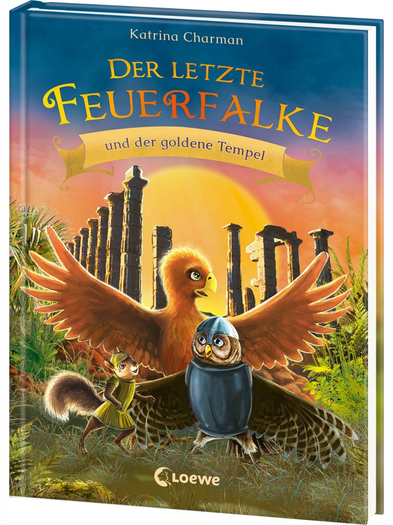 Der letzte Feuerfalke und der goldene Tempel (Band 9)