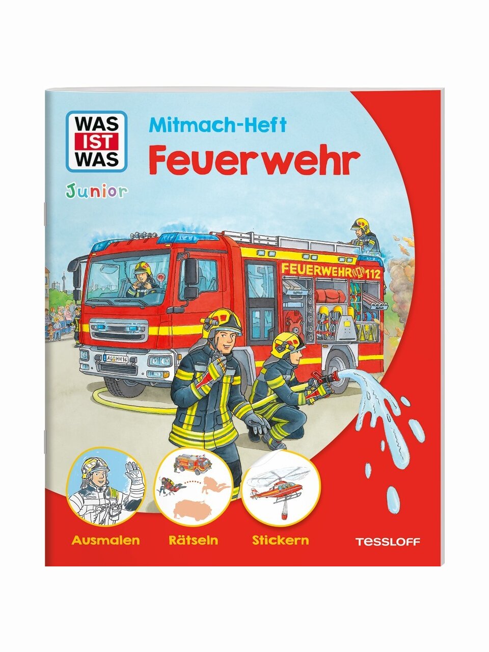 WAS IST WAS Junior Mitmach-Heft Feuerwehr