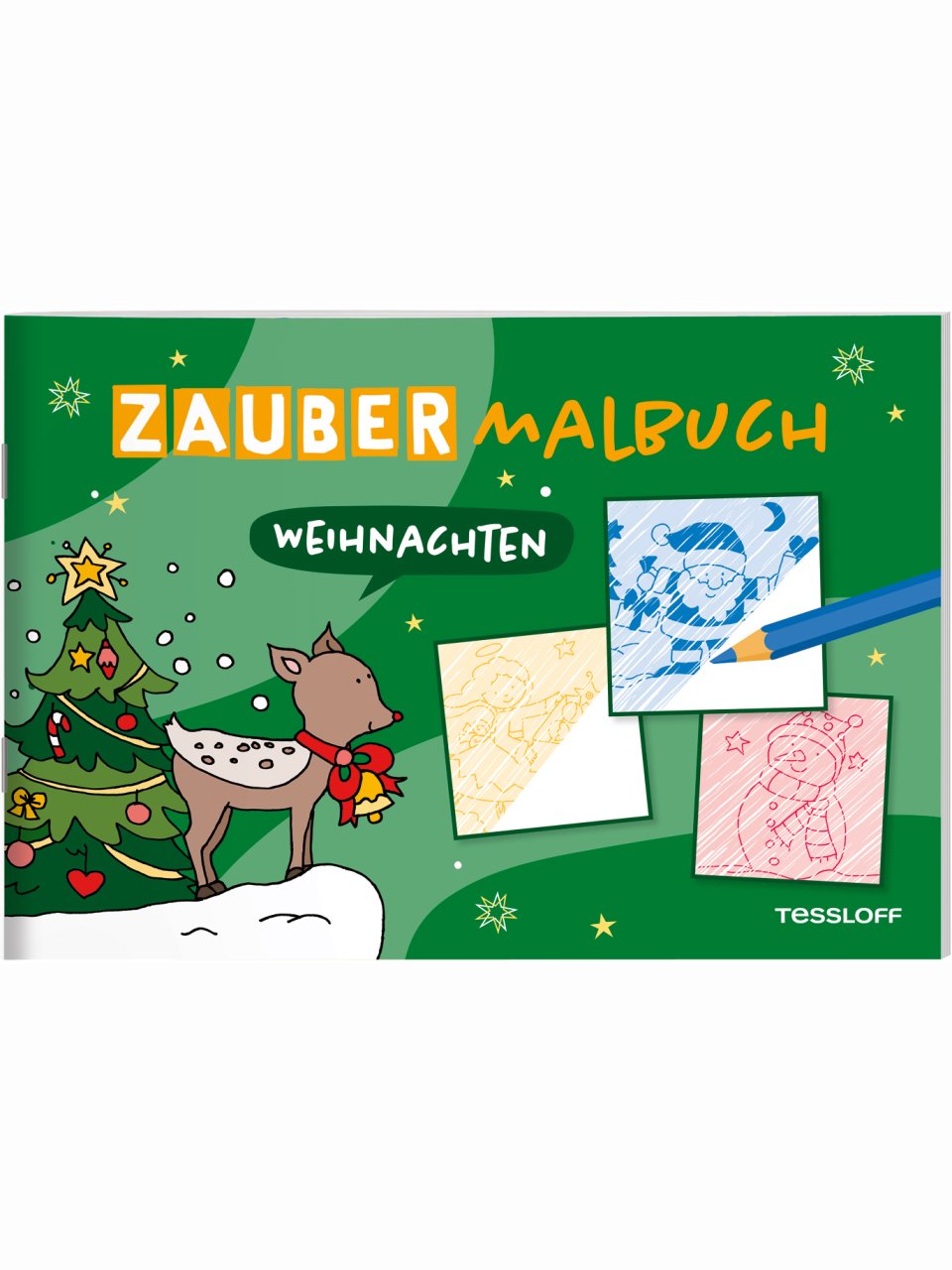 Zaubermalbuch Weihnachten