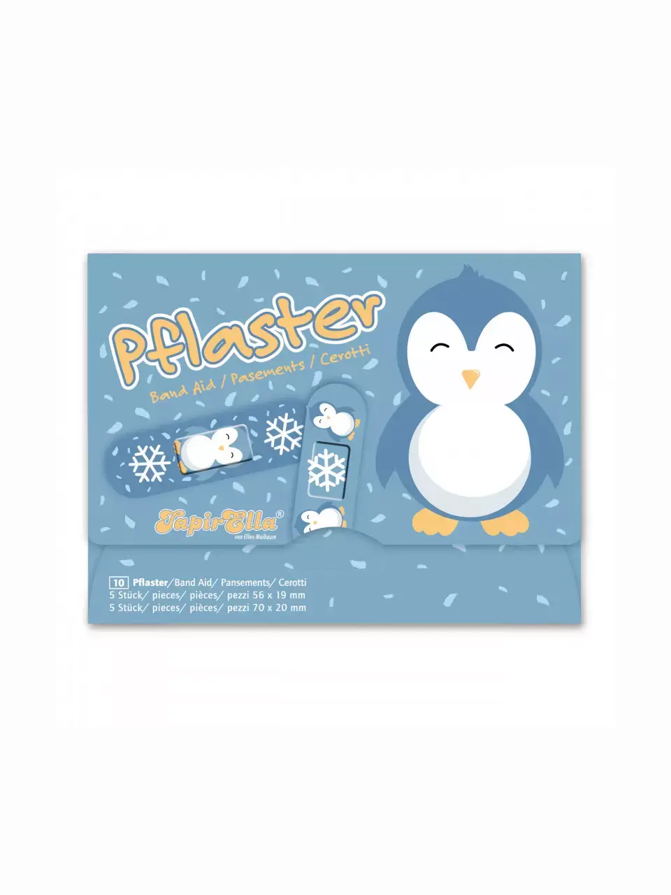 Pflasterbriefchen Pinguin