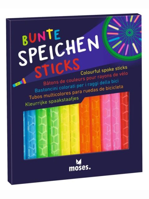 Bunte Speichensticks