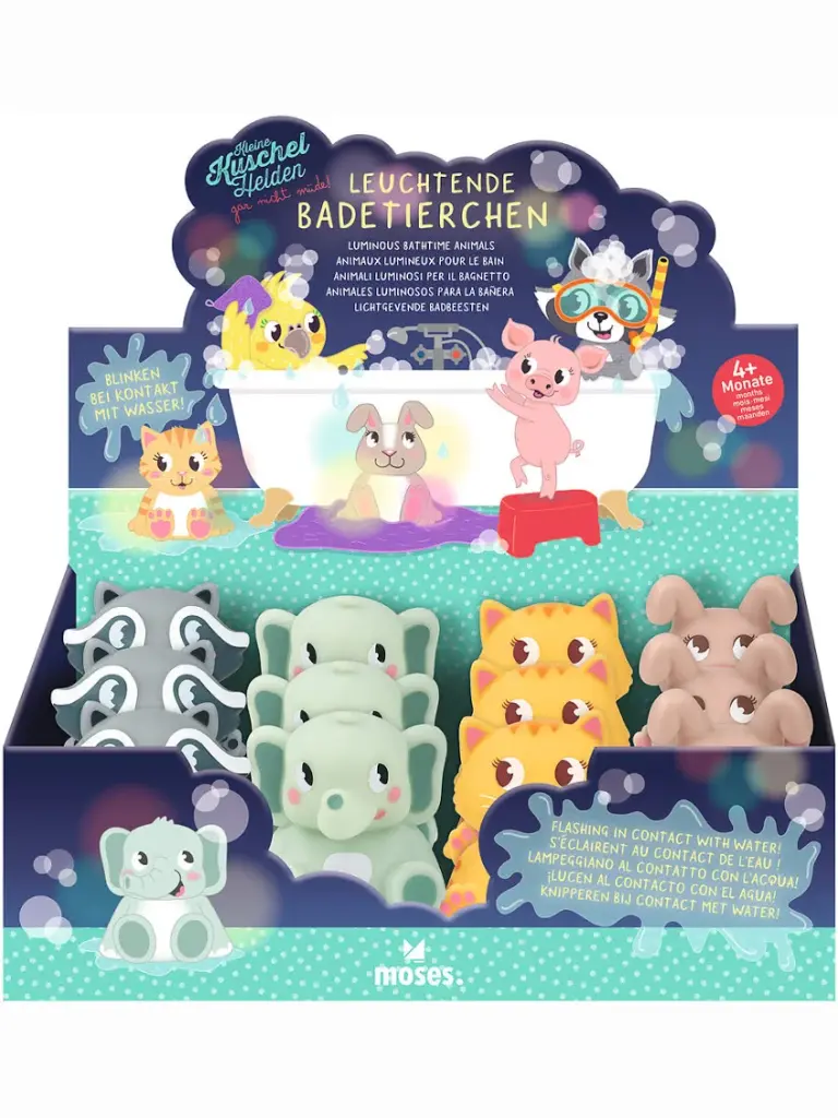 Leuchtende Badetiere (Kleine Kuschelhelden)
