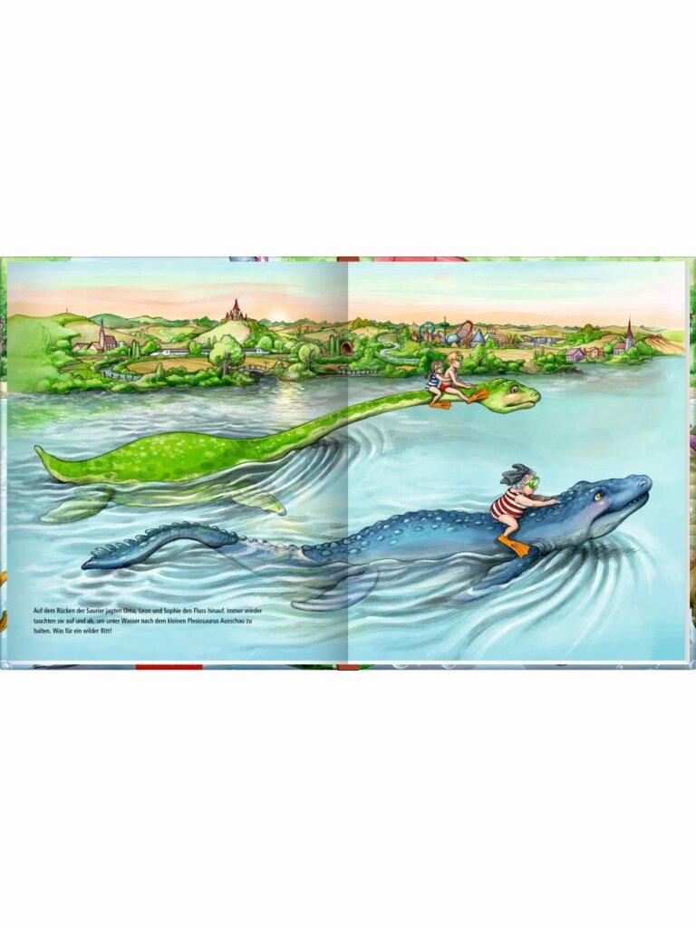 Dinosaurier im Freibad (Band 2)