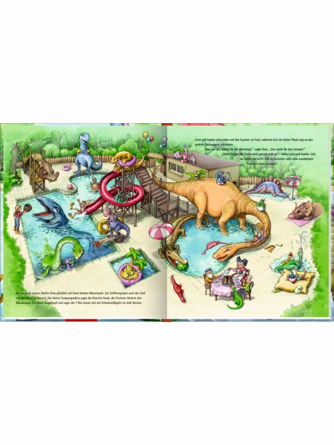 Dinosaurier im Freibad (Band 2)