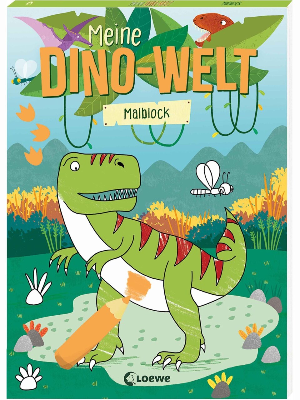 Meine Dino-Welt – Malblock