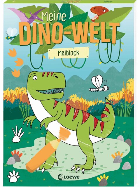 Meine Dino-Welt – Malblock