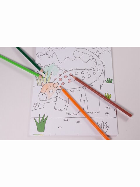 Meine Dino-Welt – Malblock