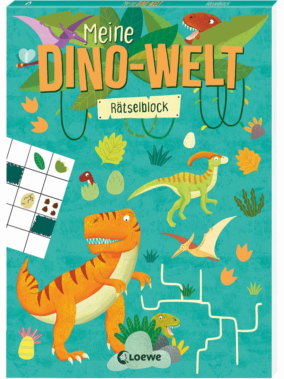 Meine Dino-Welt – Rätselblock
