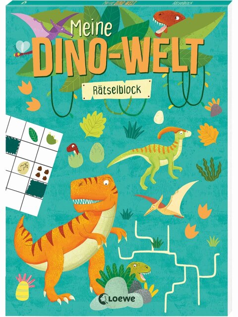 Meine Dino-Welt – Rätselblock