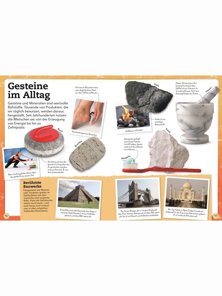 Steine und Mineralien
