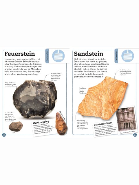 Steine und Mineralien
