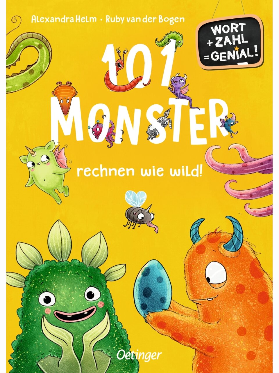 101 Monster rechnen wie wild! (Wort + Zahl)