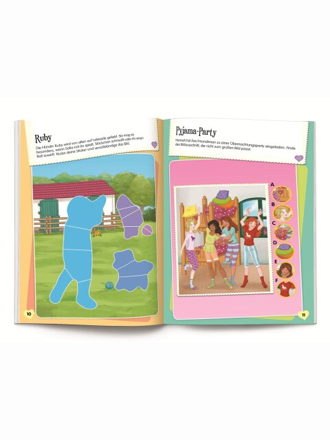 schleich® Horse Club™ – Mein Sticker-Rätselspaß