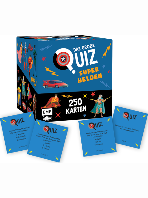 Das große Quiz – Superhelden