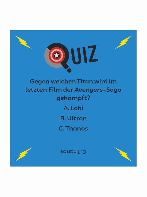 Das große Quiz – Superhelden