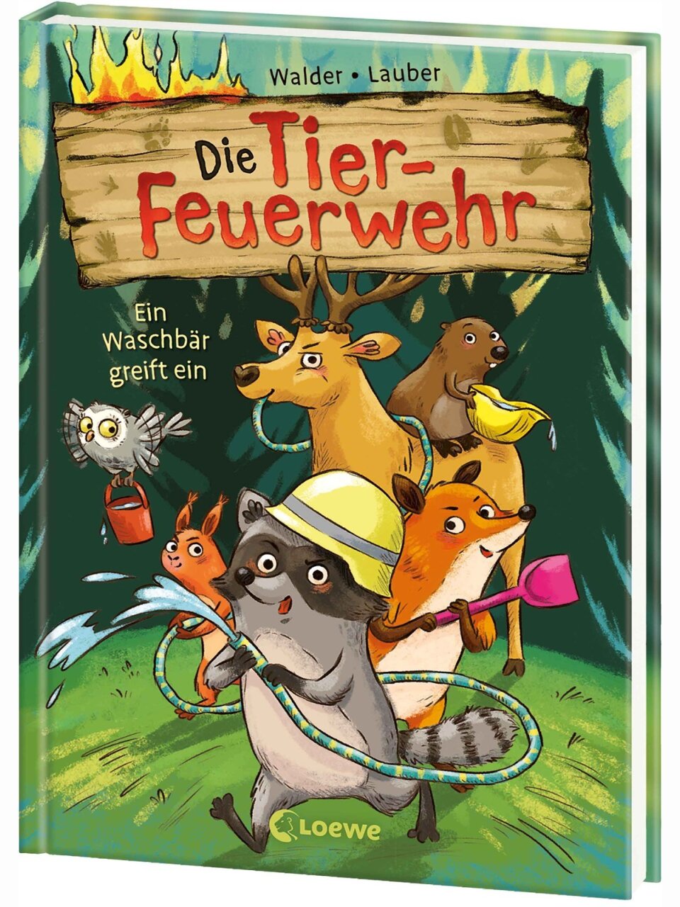 Die Tier-Feuerwehr (Band 1) – Ein Waschbär greift ein