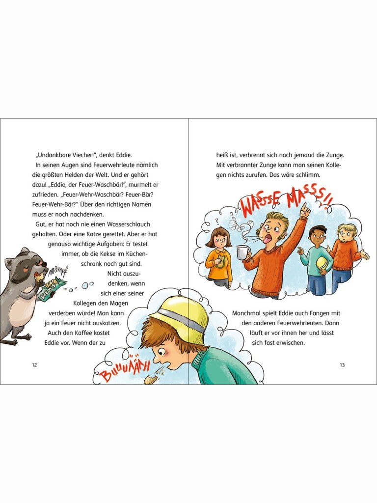 Die Tier-Feuerwehr (Band 1) – Ein Waschbär greift ein