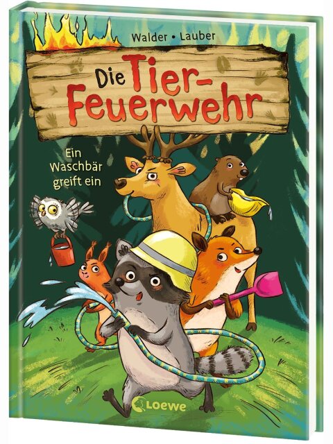 Die Tier-Feuerwehr (Band 1) – Ein Waschbär greift ein