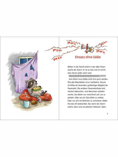 Die Tier-Feuerwehr (Band 1) – Ein Waschbär greift ein