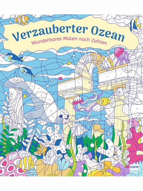 Wunderbares Malen nach Zahlen – Verzauberter Ozean