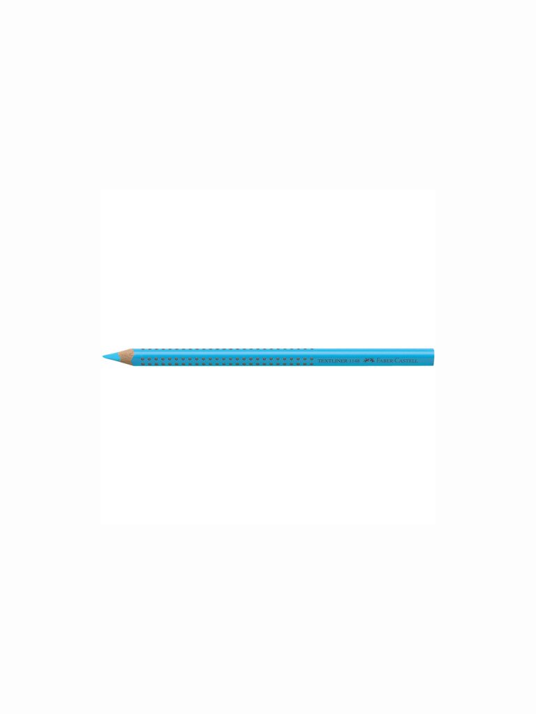 Faber Castell Holzstift Jumbo Grip Neon blau