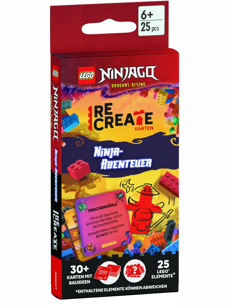 LEGO® - ReCreate Karten - Ninja-Abenteuer