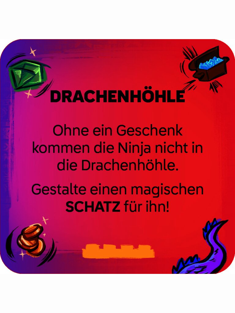 LEGO® - ReCreate Karten - Ninja-Abenteuer