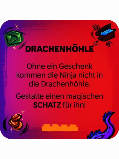 LEGO® - ReCreate Karten - Ninja-Abenteuer