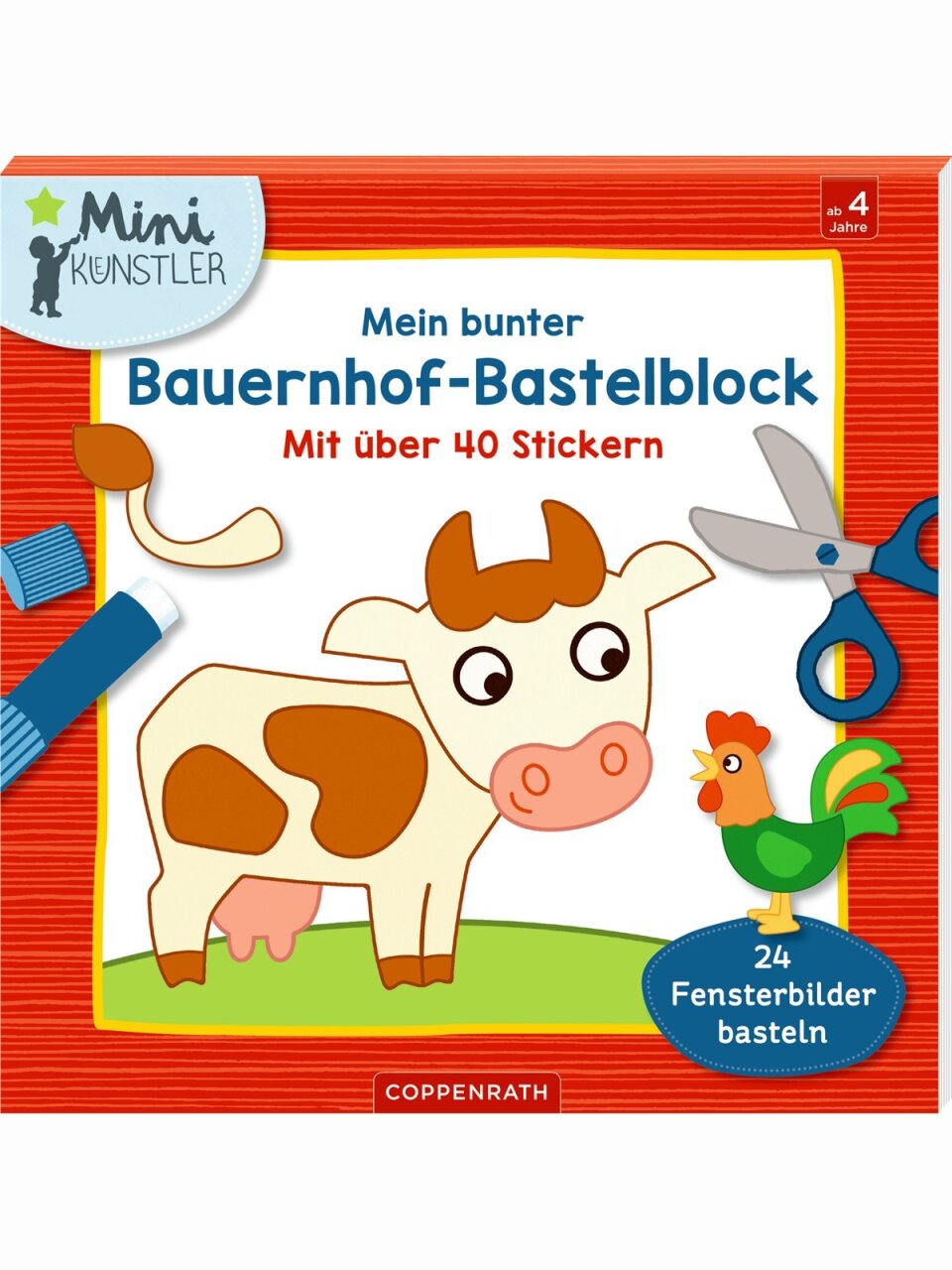 Mein bunter Bauernhof-Bastelblock